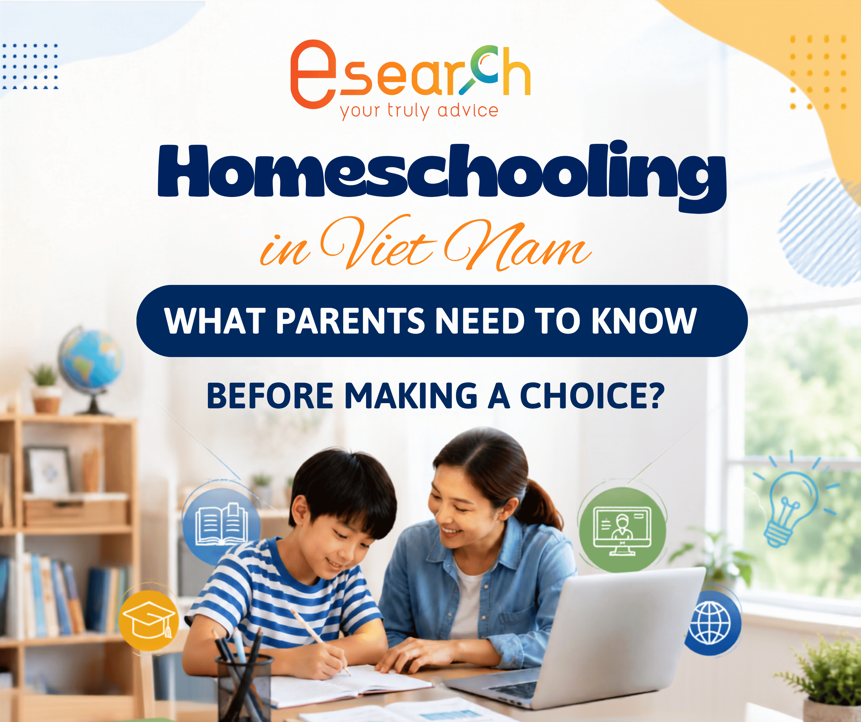Esearch, School Search, Homeschooling, Home Education, Education in Vietnam